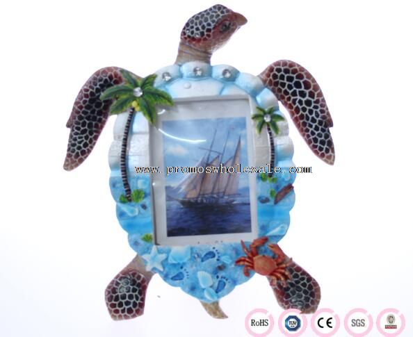 Turtle shape photo frame