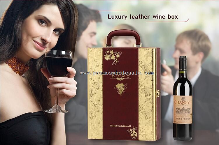 Wine bottle gift box