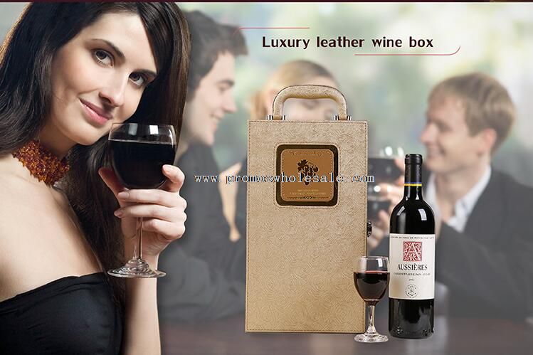 Şarap ambalaj çanta kutusunda