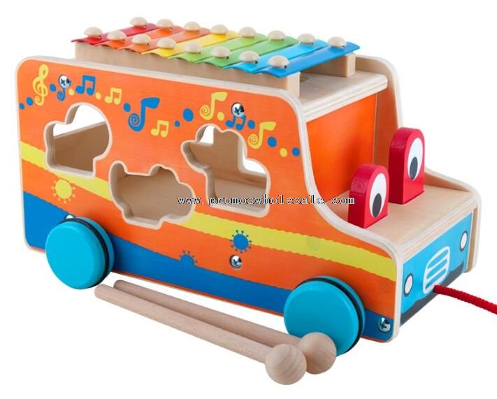 Wooden Animal Car Toy