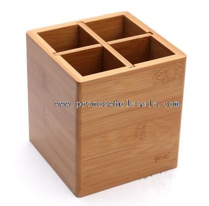 Caixa de armazenamento de madeira