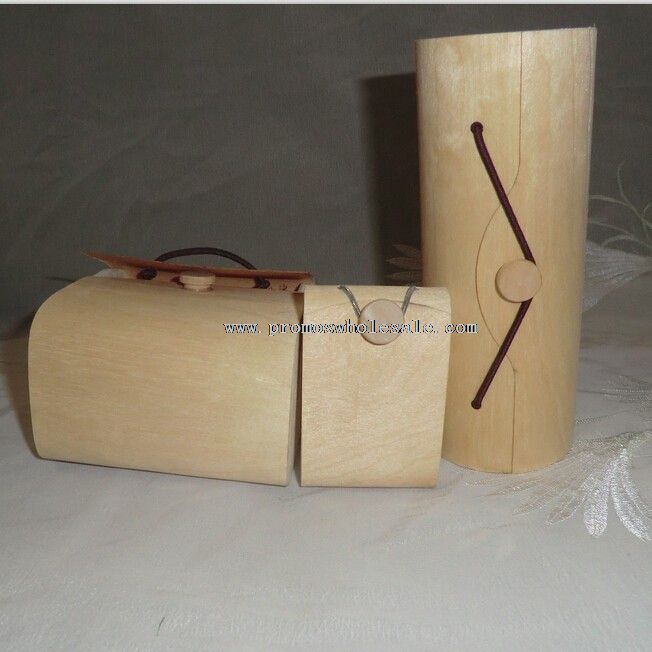 Caja de té madera