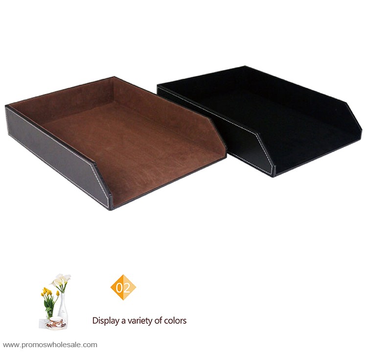 Leather file cabinet drawer dividers