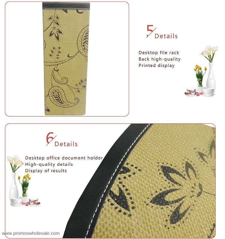 Document holder printing design