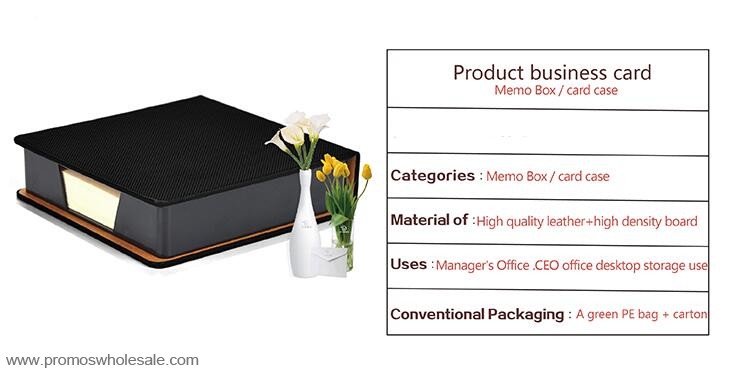 Desktop business card case