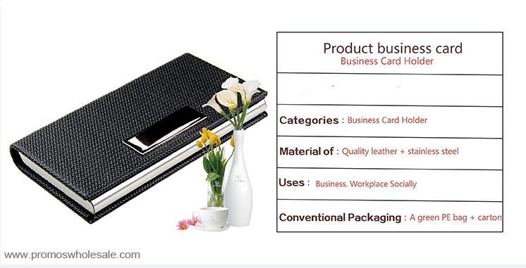 Business card cases chrome