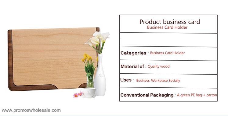 Kayu business card holder