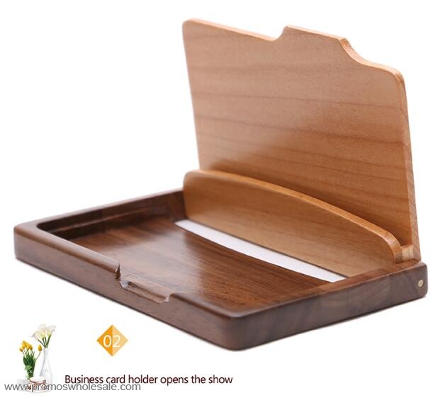 Kayu business card holder