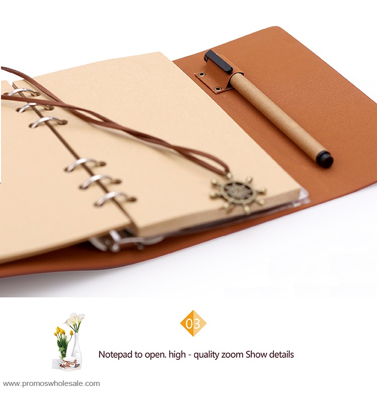 Leather notebook