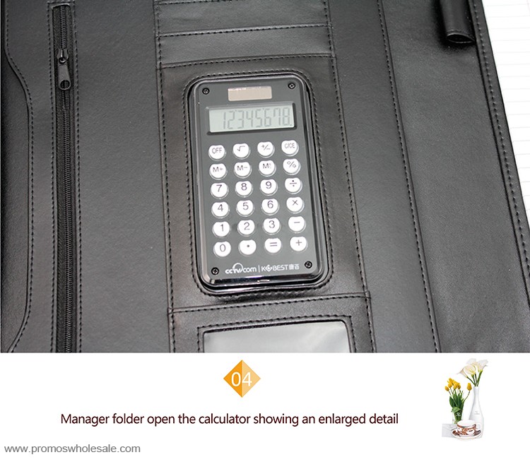 Bring a calculator can be customized LOGO lightweight briefcases