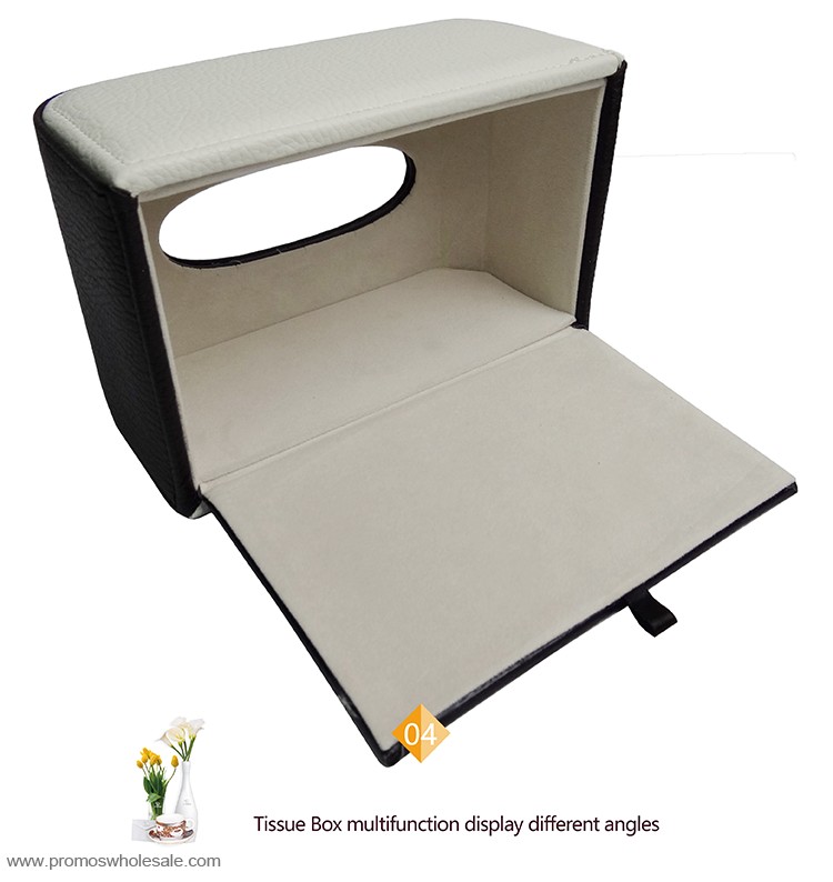 Leder auto Tissue Box