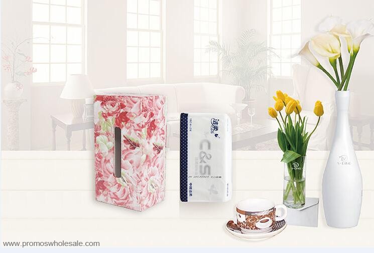 Läder fancy tissue box