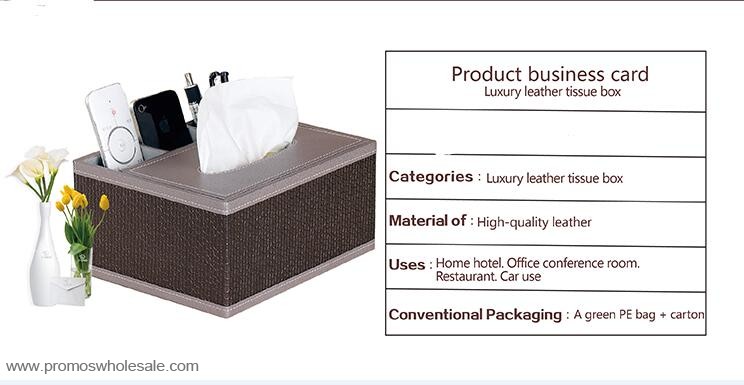 Leather shoe box tissue paper