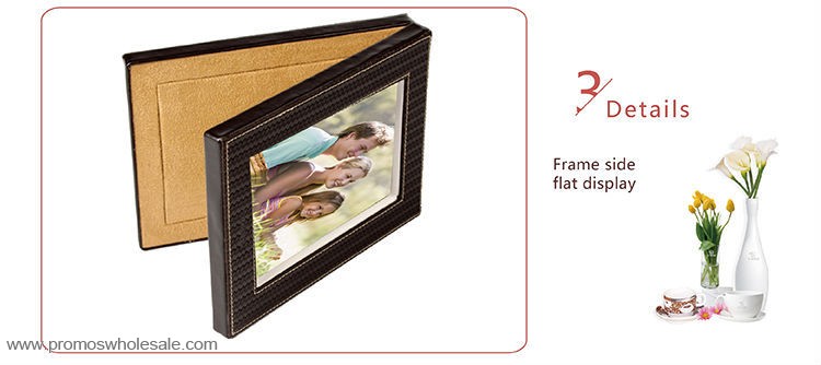 Leather photo frames vintage