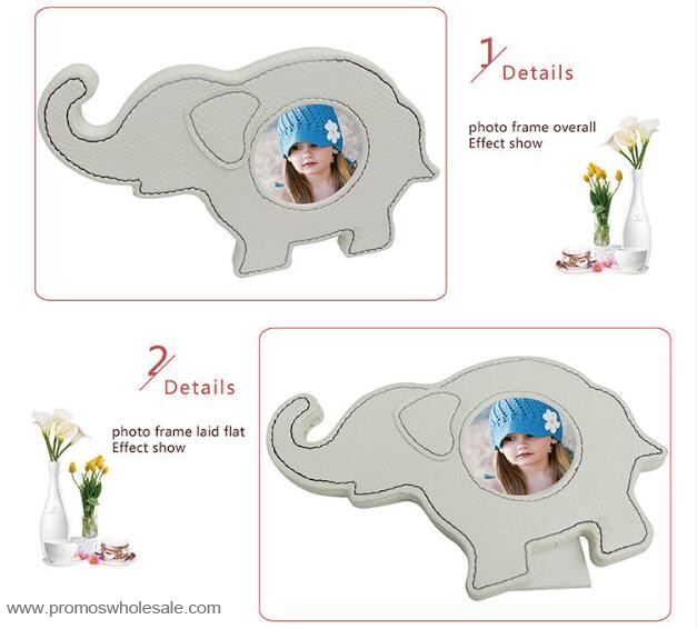 Elefante forma design Photo frames