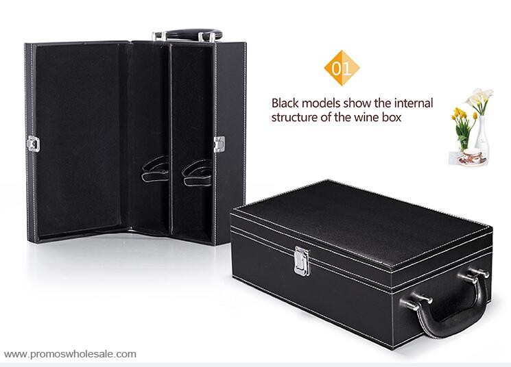 2 bottle wine gift box