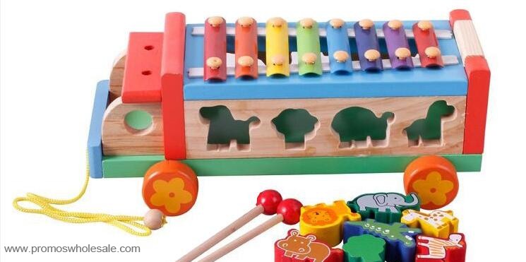 Animal Blocks 8 Notes Metal Keys Xylophone