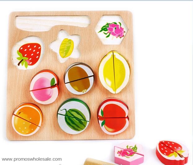 9 Fruits Cutting Set Wooden Toy