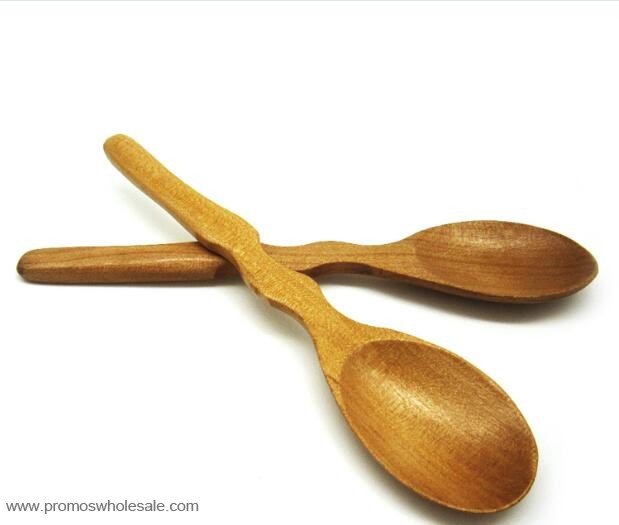 Waviness Handle Wooden Spoon 