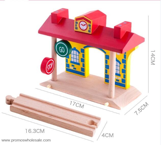 Drewniane Zabawki Edukacyjne Dworca Kolejowego
