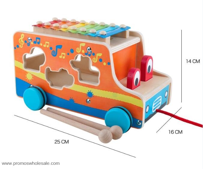 Hewan Mobil Mainan Kayu