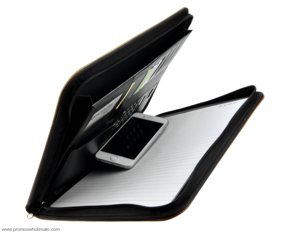 Fermoar PU Piele Executive Padfolio dosar pliant