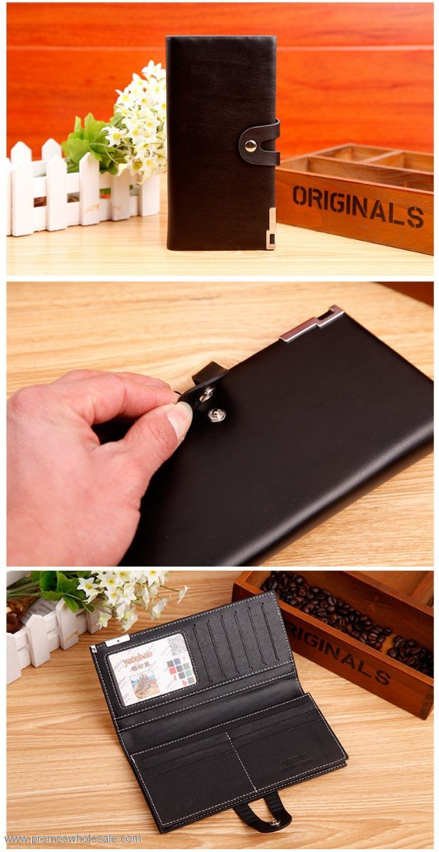 Men Wallet Long With 12 Card Holder 