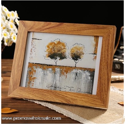 Wooden photo frame