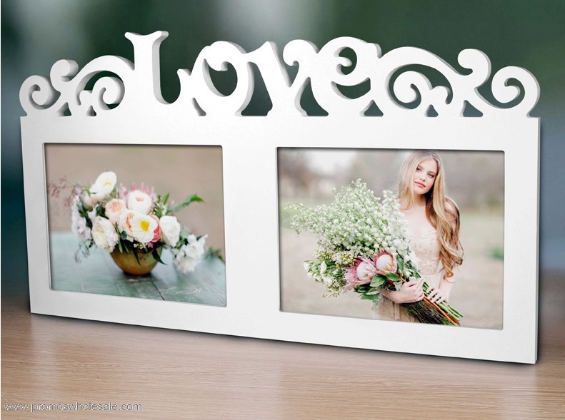 Love family combined wooden photo frame