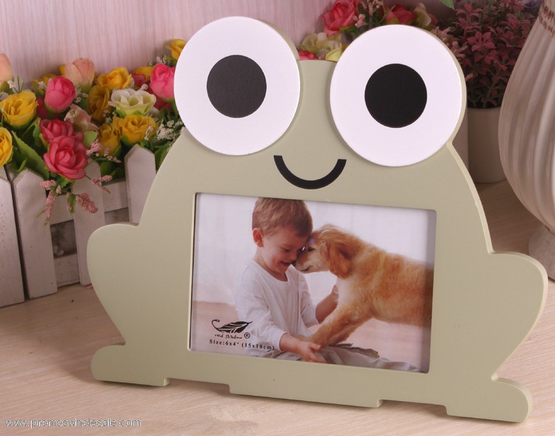 Funny wood photo frame