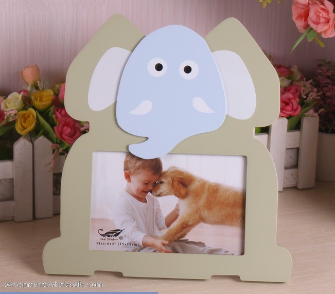 Funny wood photo frame