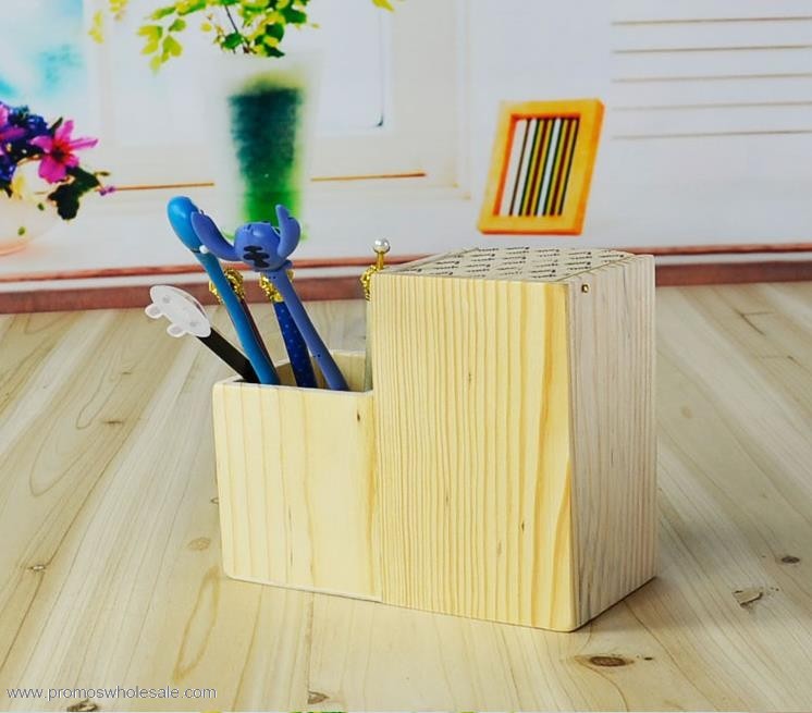 Children's prize gift wooden pen container