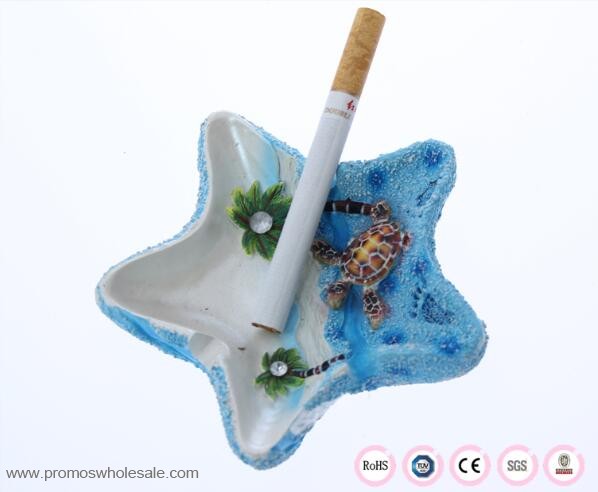 Star shape ashtray 