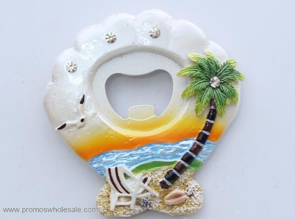 Seashell shape bottle opener 