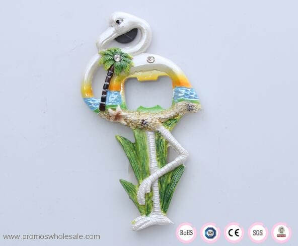 Beautiful bird shape souvenir bottle opener