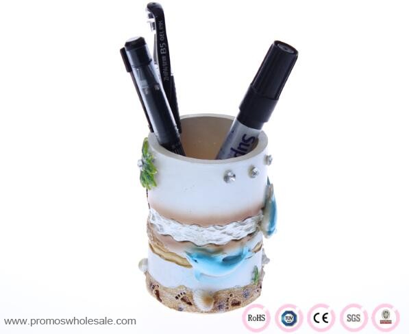 Pen holder resin souvenir gift