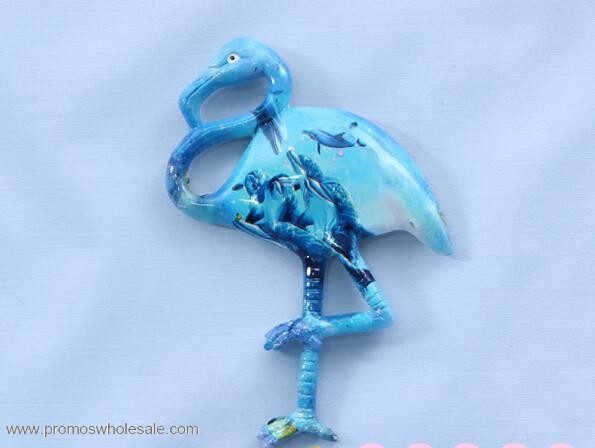 Animal shape souvenir polyresin fridge magnet