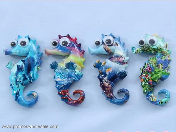 Sea Horse animale polyresin pentru frigider magnet