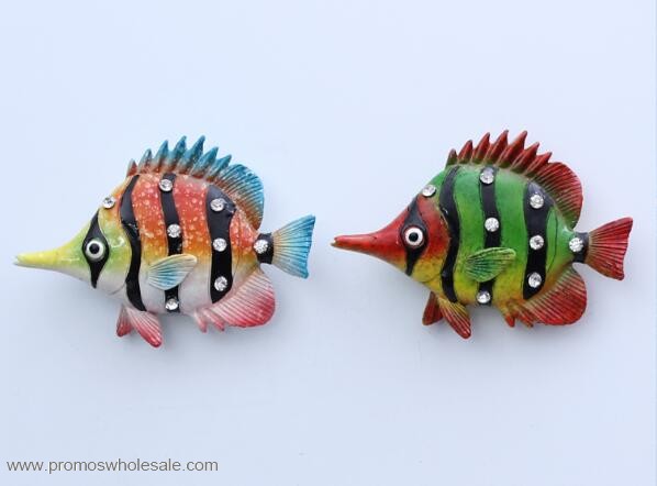 Fish shape customized fridge magnet