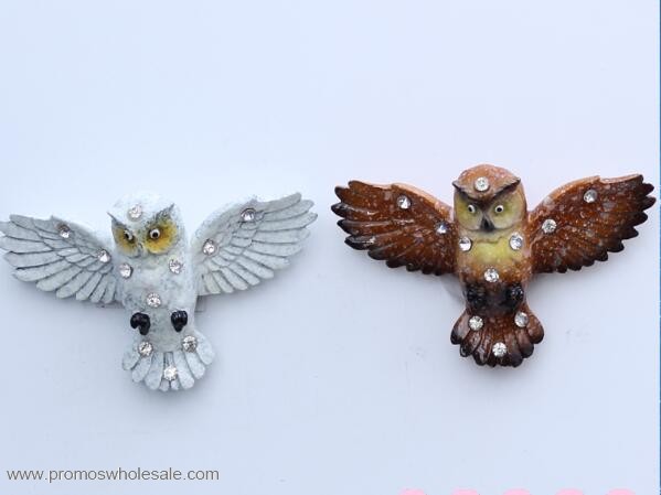 Magnet kulkas berbentuk Owl