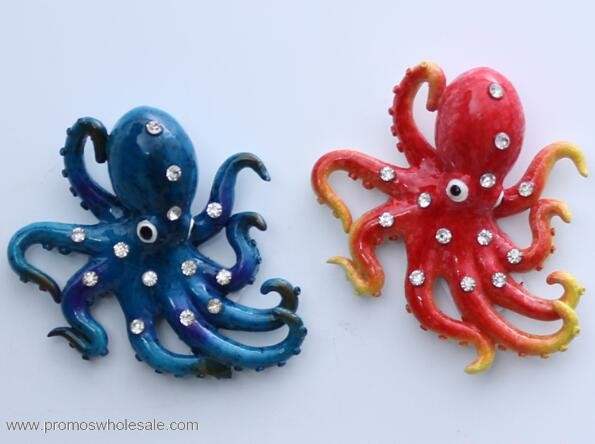 Octopus shape funny fridge magnets