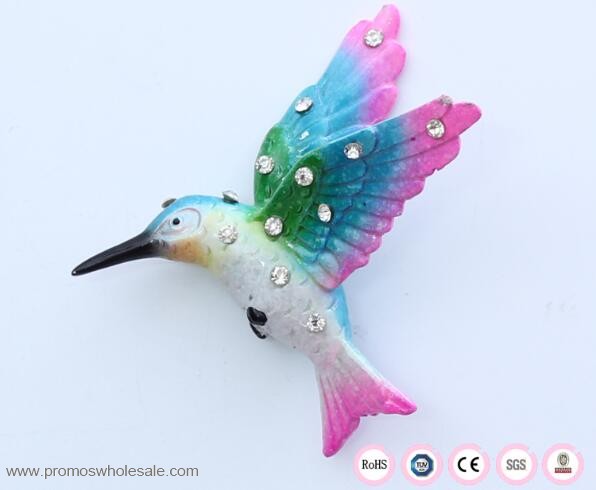 3d souvenir bird shape fridge magnet