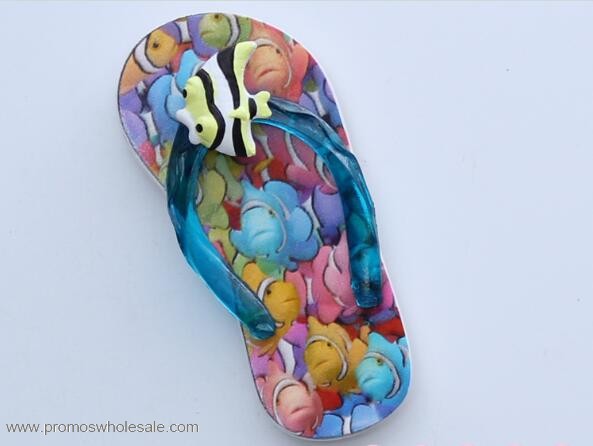 Pantofola forma magnete frigo bella