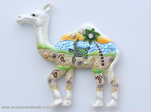 Camel shape funcy polyresin decorative fridge magnets