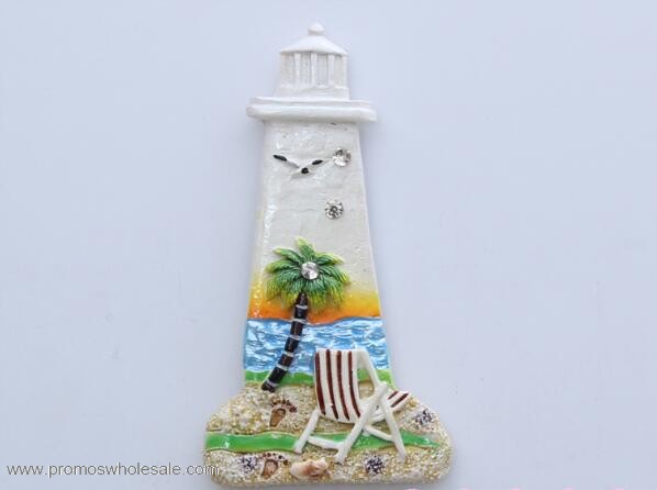 Lighthouse shape magnets