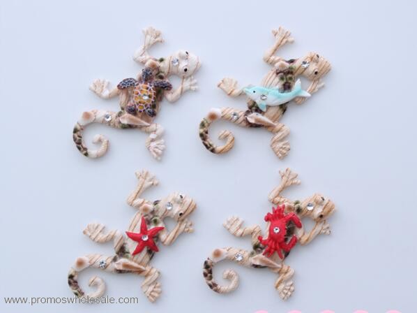 Magnet de frigider Gecko forma