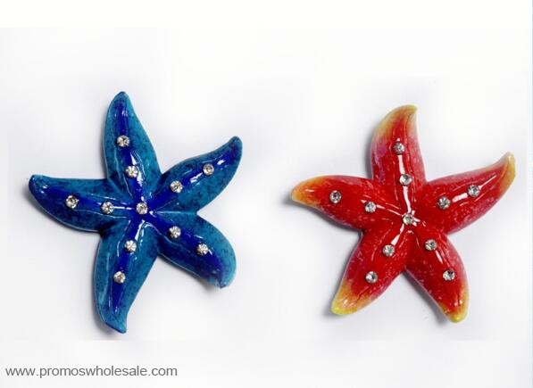 Starfish membentuk magnet kulkas