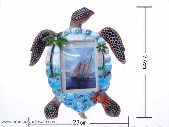 Turtle shape photo frame