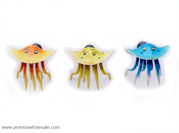 Lovely jellyfish kitchen fridge magnet