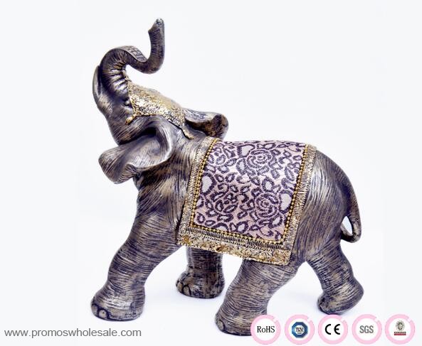 Elephant resin crafts for home decoration